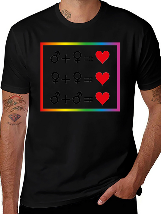 Love Wins Equality T-Shirt - Pride Rainbow Design