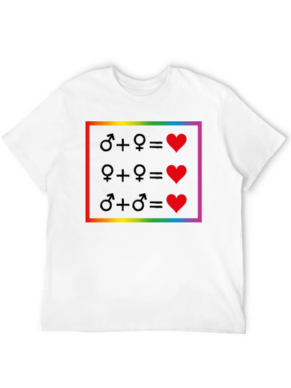 Love Wins Equality T-Shirt - Pride Rainbow Design