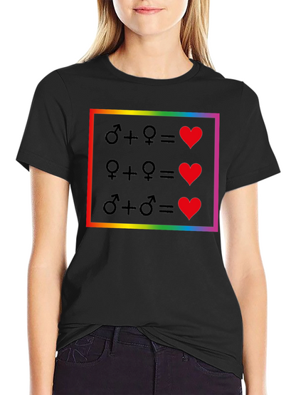Love Wins Equality T-Shirt - Pride Rainbow Design