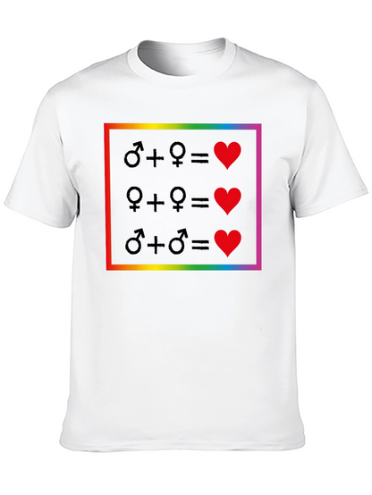 Love Wins Equality T-Shirt - Pride Rainbow Design