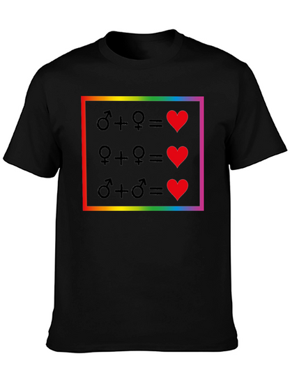Love Wins Equality T-Shirt - Pride Rainbow Design