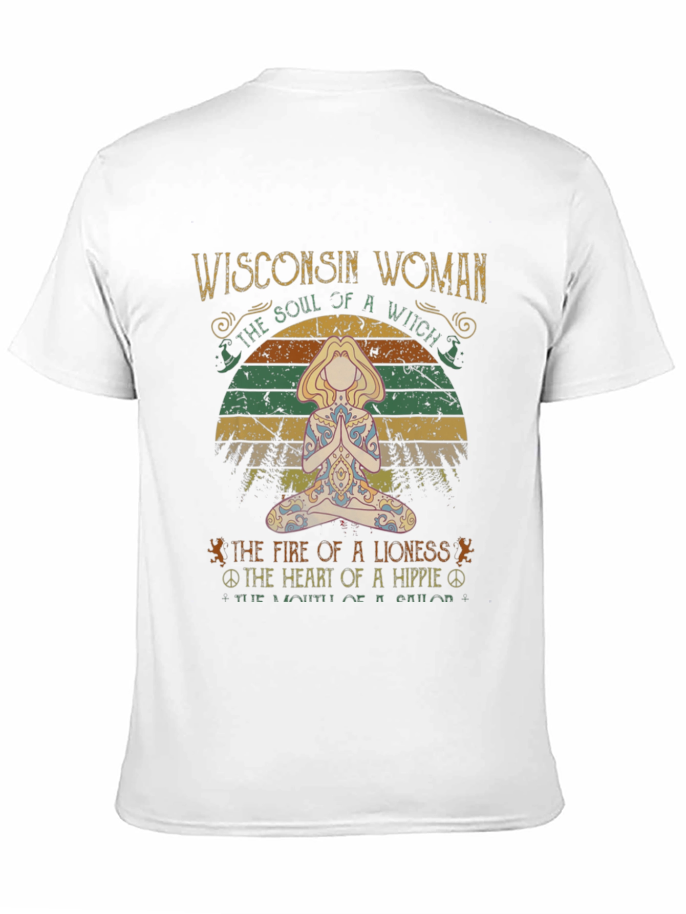 Wisconsin Woman T-Shirt - Soul of a Witch