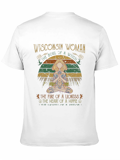 Wisconsin Woman T-Shirt - Soul of a Witch