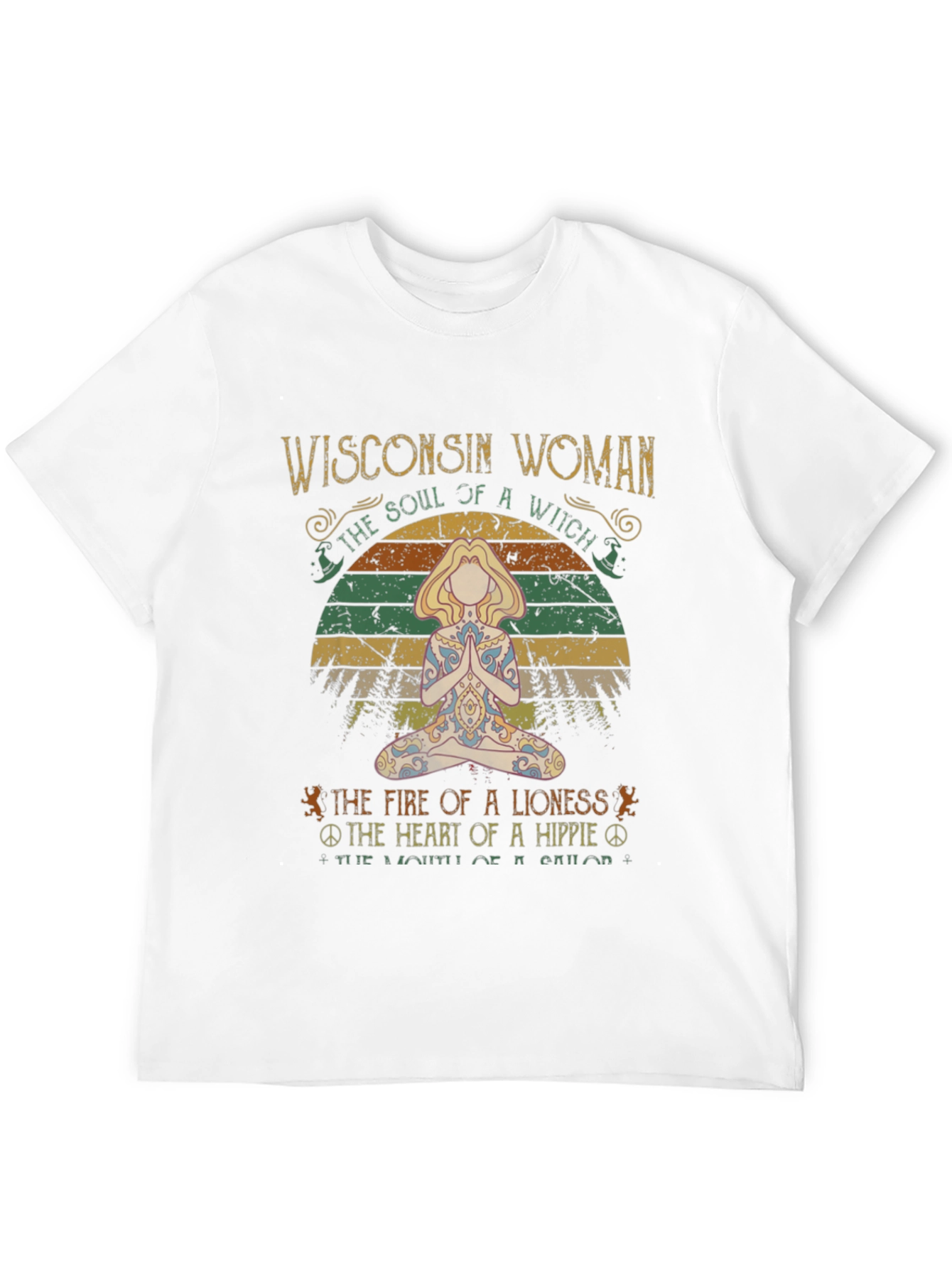 Wisconsin Woman T-Shirt - Soul of a Witch