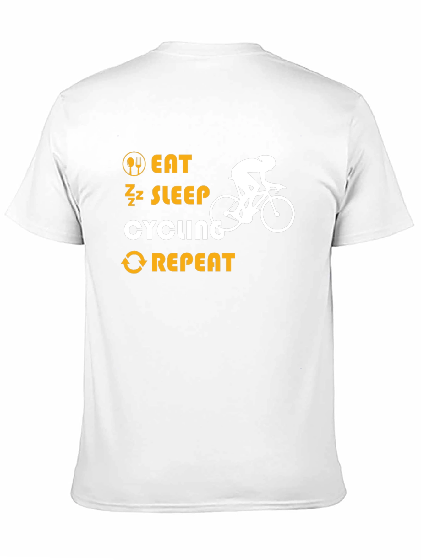 Eat Sleep Cycling Repeat T-Shirt