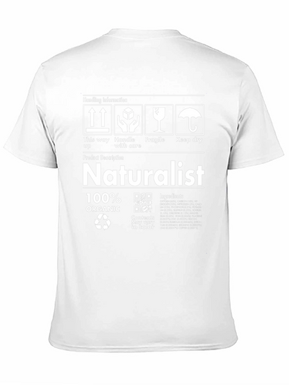 Naturalist Organic T-Shirt - Novelty Design