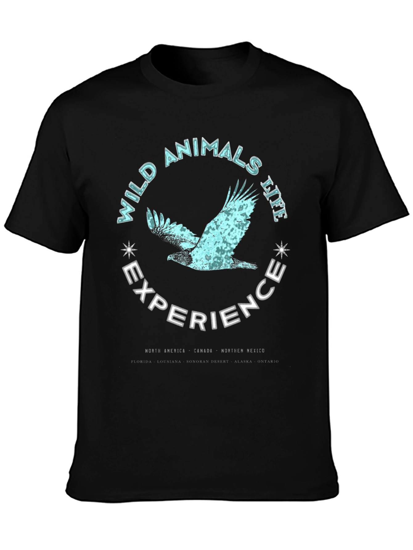 Wild Animals Life Experience Graphic Tee