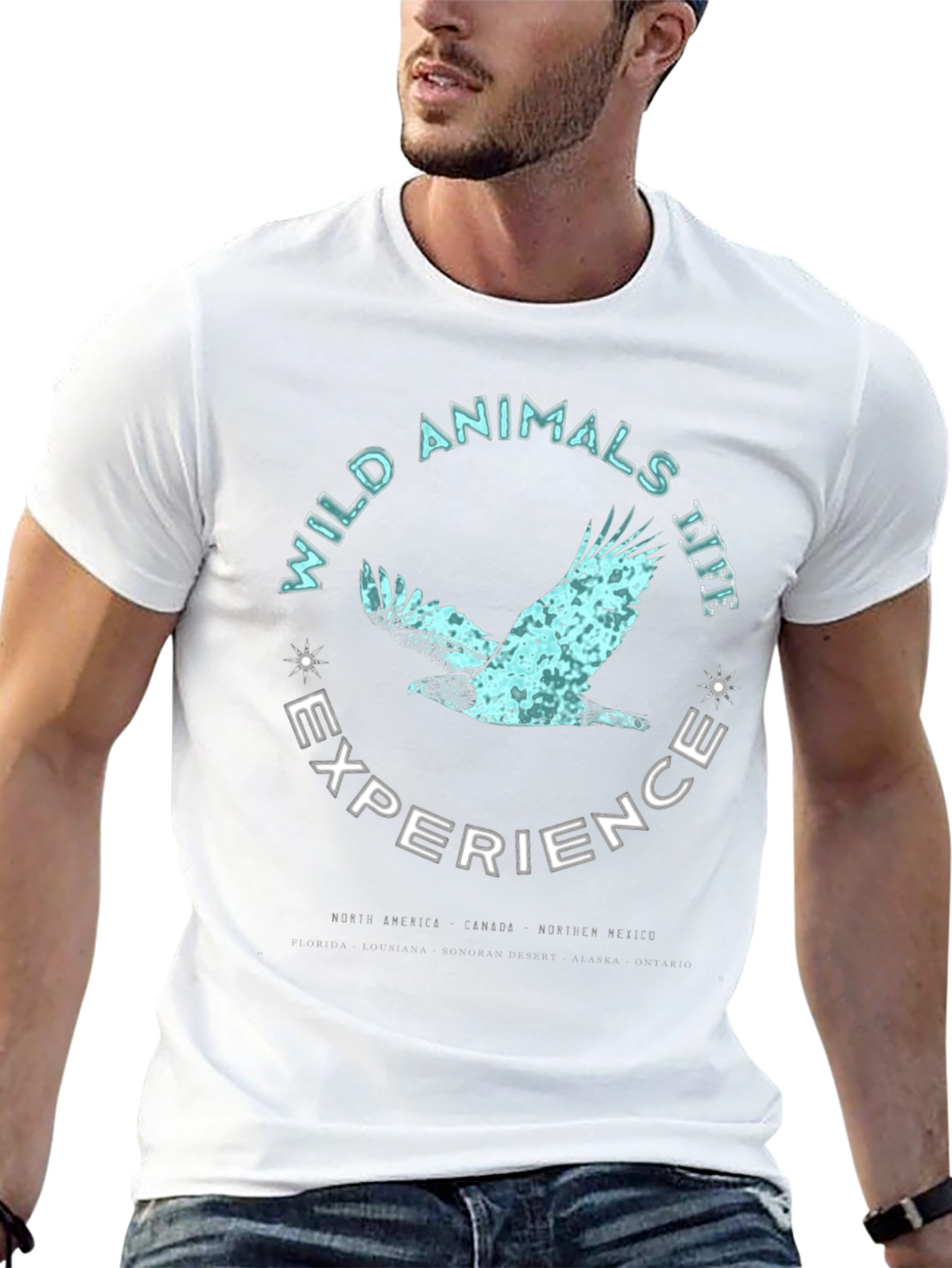 Wild Animals Life Experience Graphic Tee