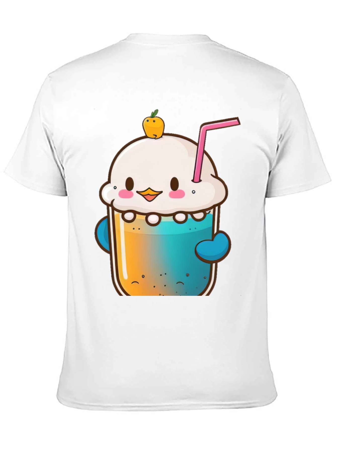 Kawaii Dessert Drink Graphic Tee - Unisex