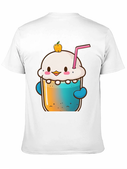 Kawaii Dessert Drink Graphic Tee - Unisex