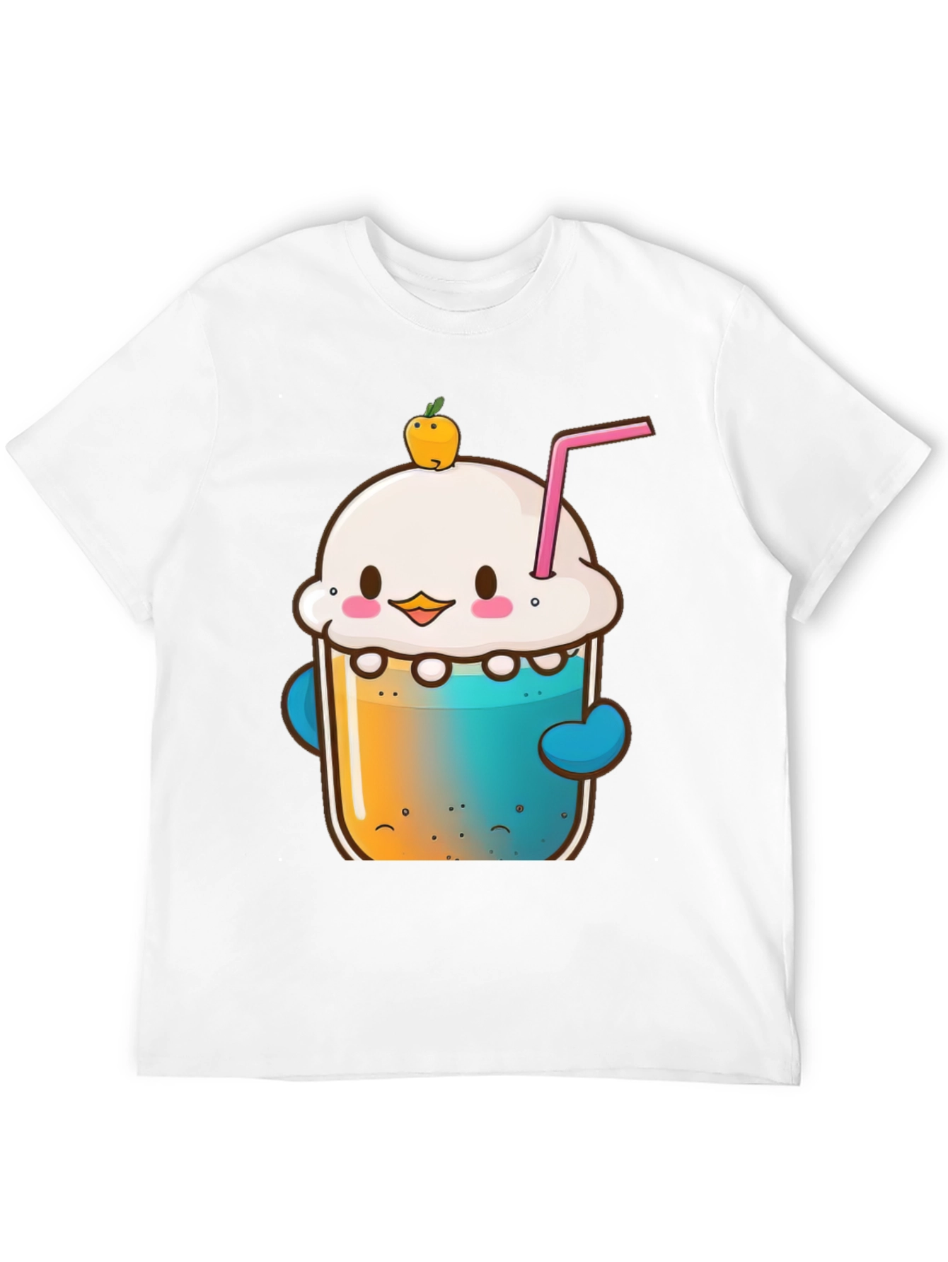 Kawaii Dessert Drink Graphic Tee - Unisex