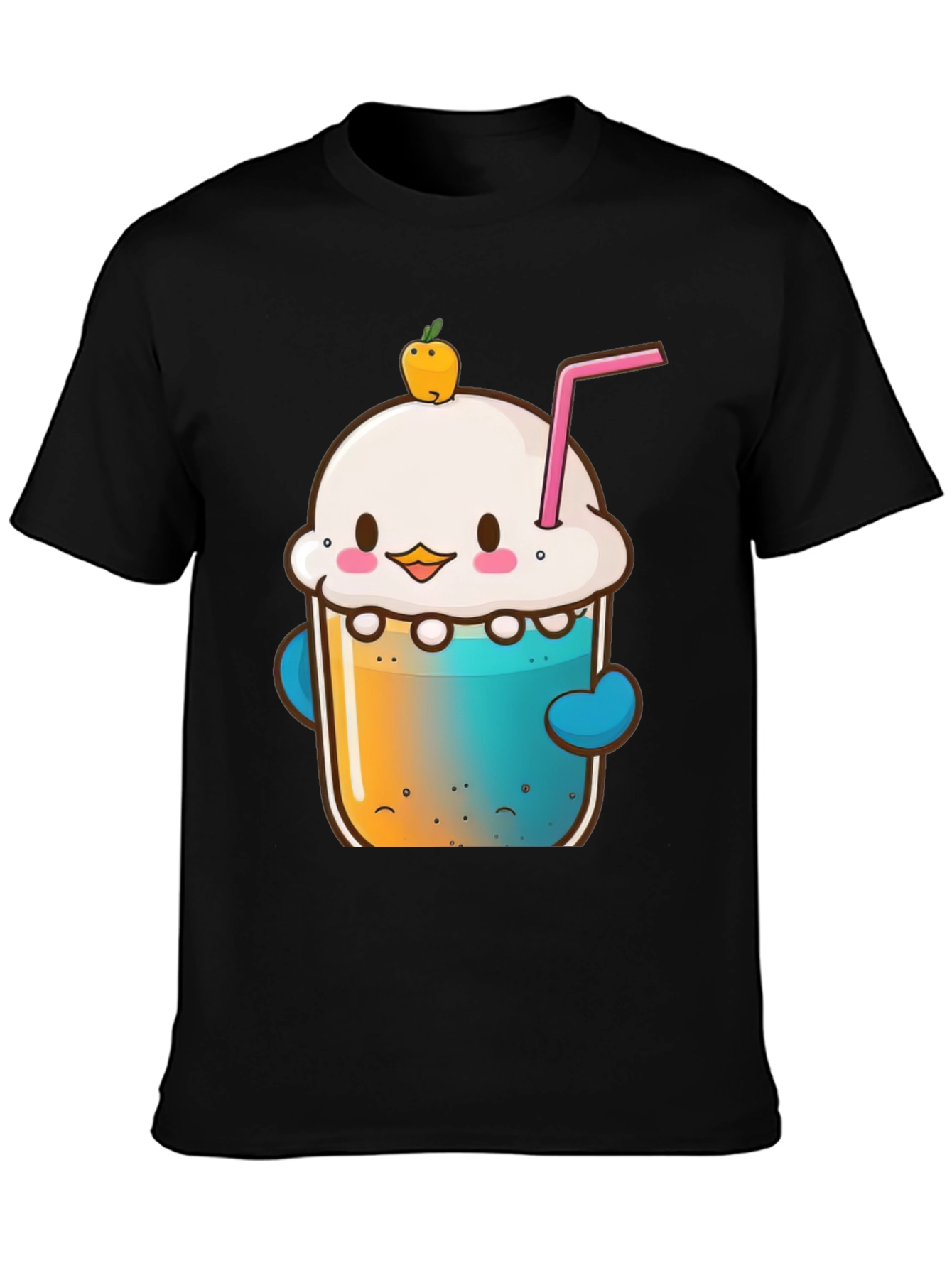 Kawaii Dessert Drink Graphic Tee - Unisex