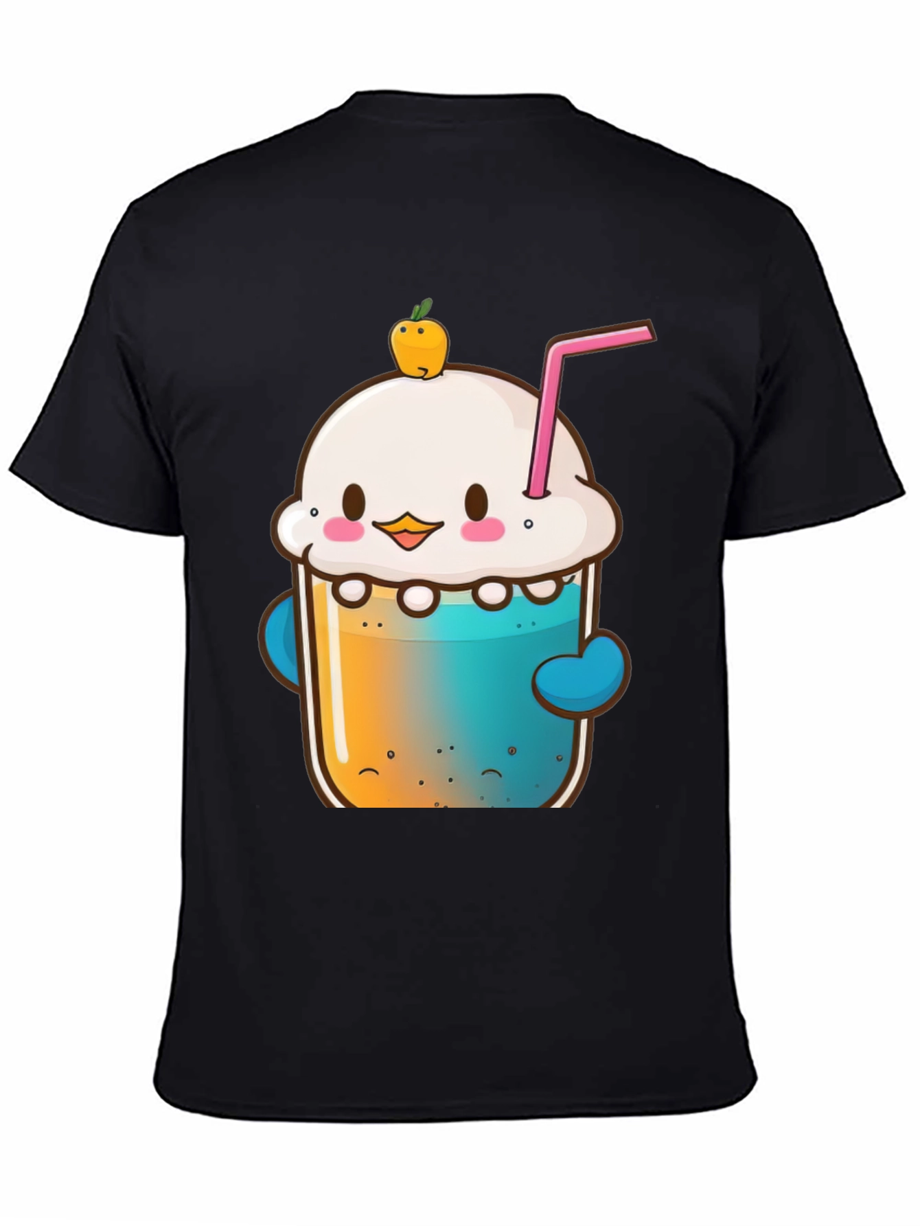 Kawaii Dessert Drink Graphic Tee - Unisex