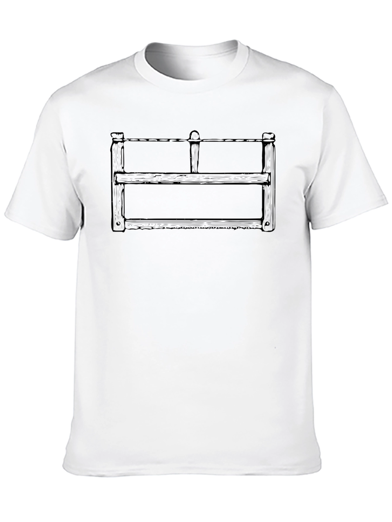 Hand Saw Graphic T-Shirt - Carpentry Tool Design