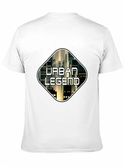 Urban Legend Black Graphic T-Shirt