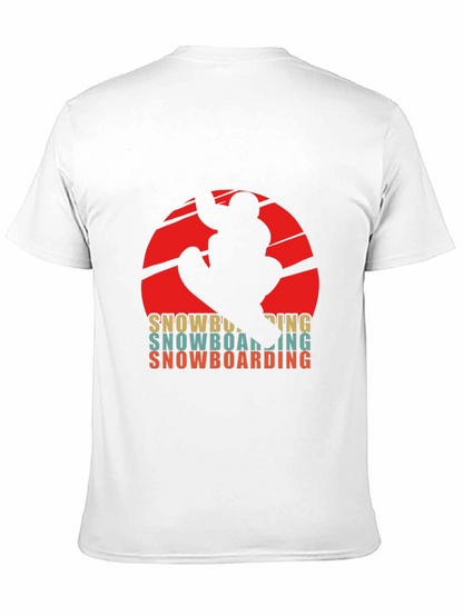 Retro Snowboarding T-Shirt - Winter Sports Graphic Tee