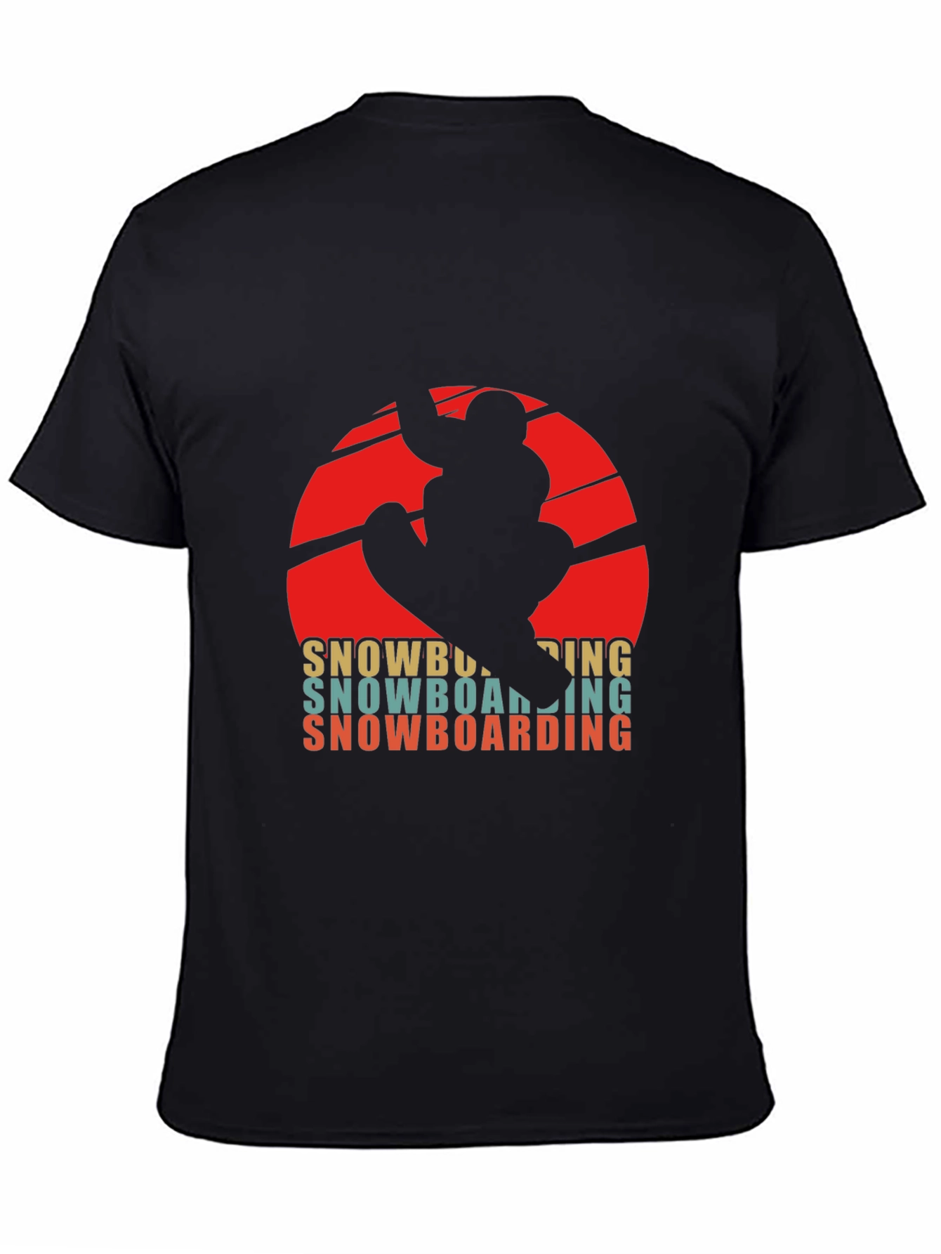 Retro Snowboarding T-Shirt - Winter Sports Graphic Tee
