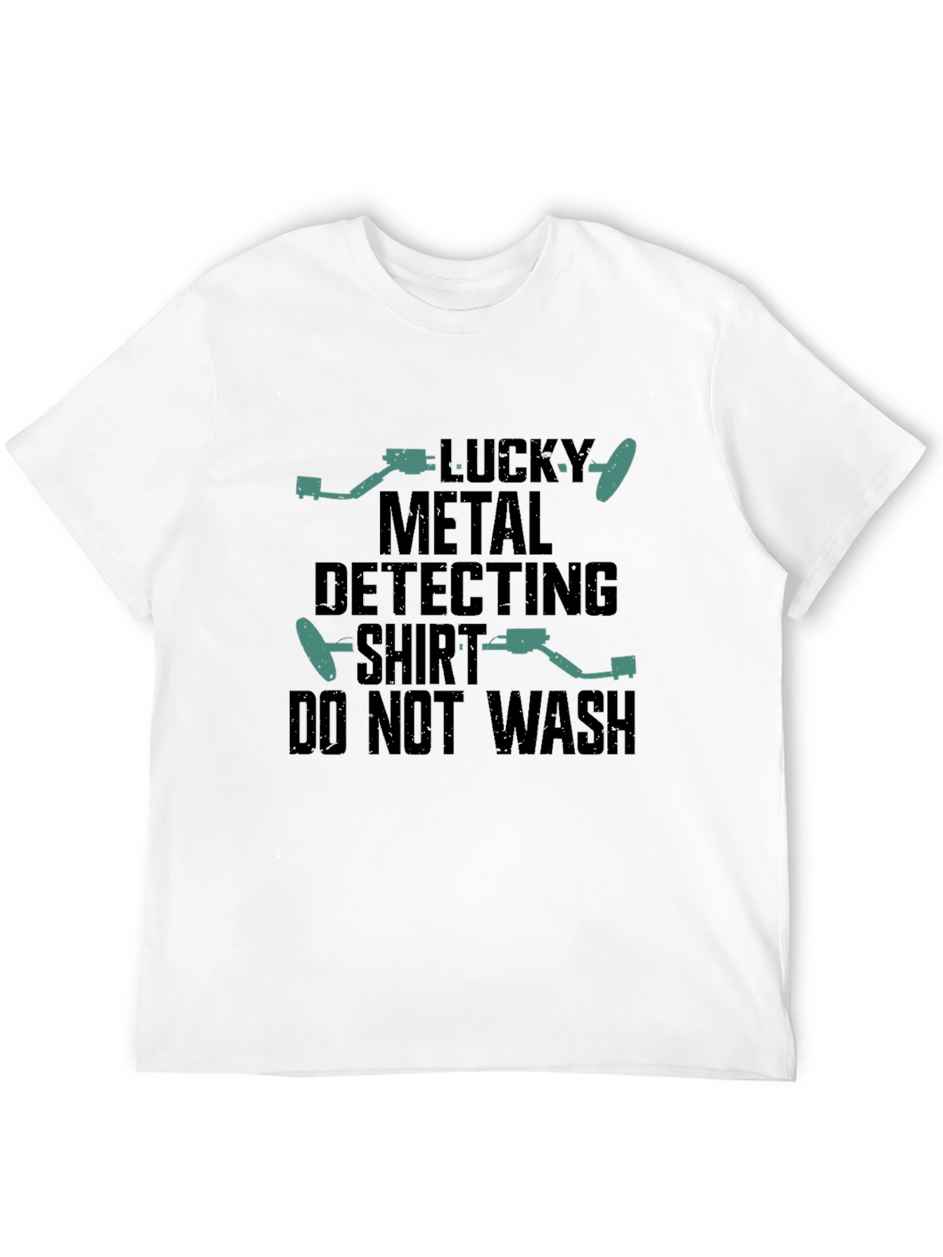 Lucky Metal Detecting Shirt - Funny Hobby Tee