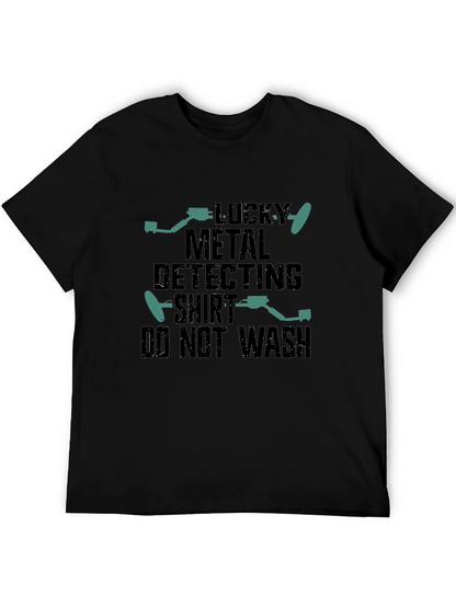 Lucky Metal Detecting Shirt - Funny Hobby Tee