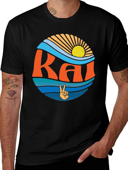 Retro Kai T-Shirt - Surf & Sun Style