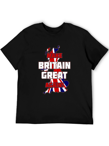 Make Britain Great Again T-Shirt - Union Jack Map