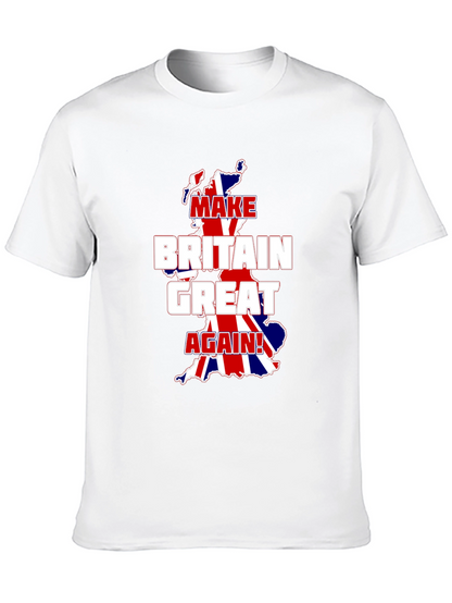 Make Britain Great Again T-Shirt - Union Jack Map