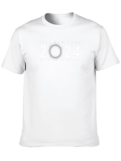 Erie New York 2024 Total Solar Eclipse T-Shirt