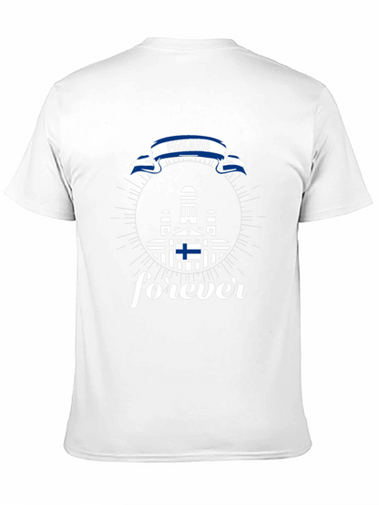Finland Forever T-Shirt - Black Cotton Tee