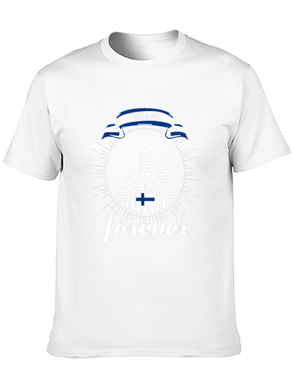 Finland Forever T-Shirt - Black Cotton Tee
