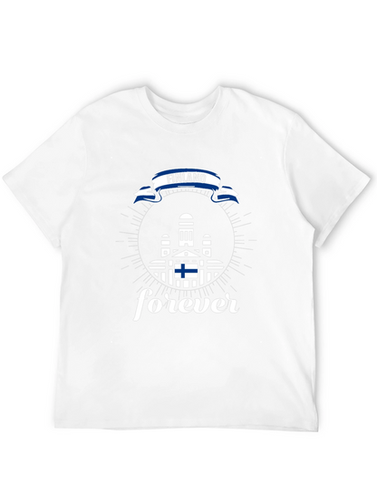 Finland Forever T-Shirt - Black Cotton Tee
