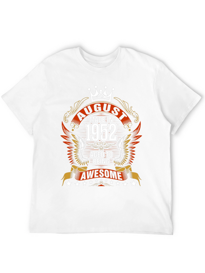 August 1952 Birthday Gift T-Shirt