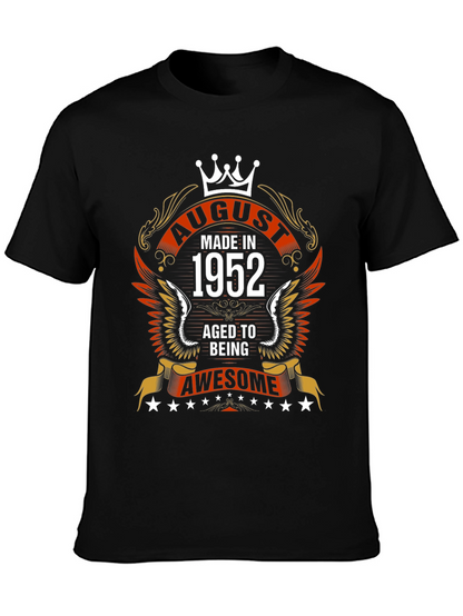 August 1952 Birthday Gift T-Shirt