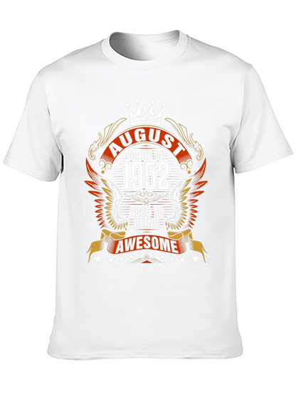 August 1952 Birthday Gift T-Shirt