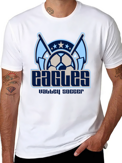 Eagles Soccer Black T-Shirt
