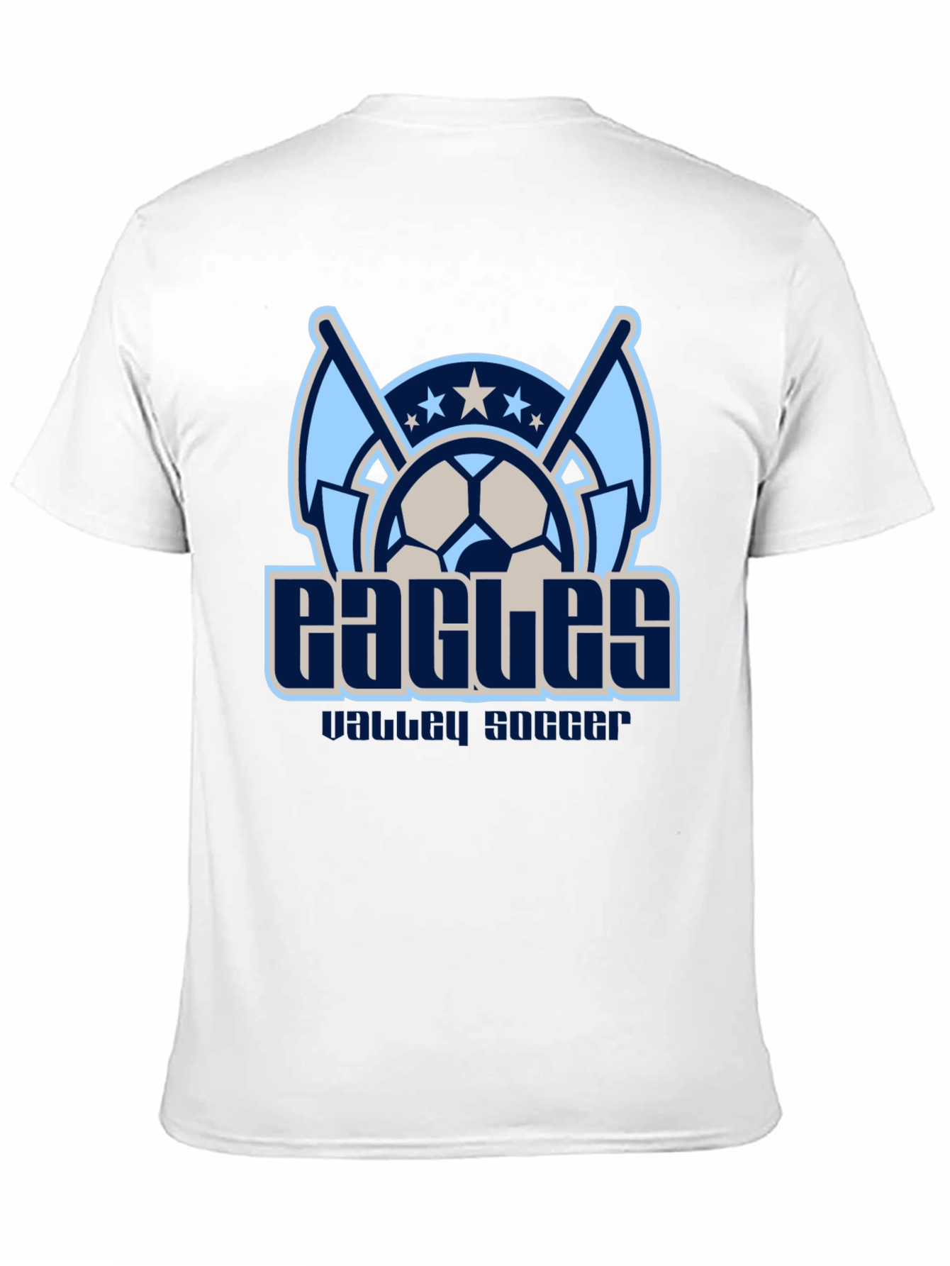 Eagles Soccer Black T-Shirt