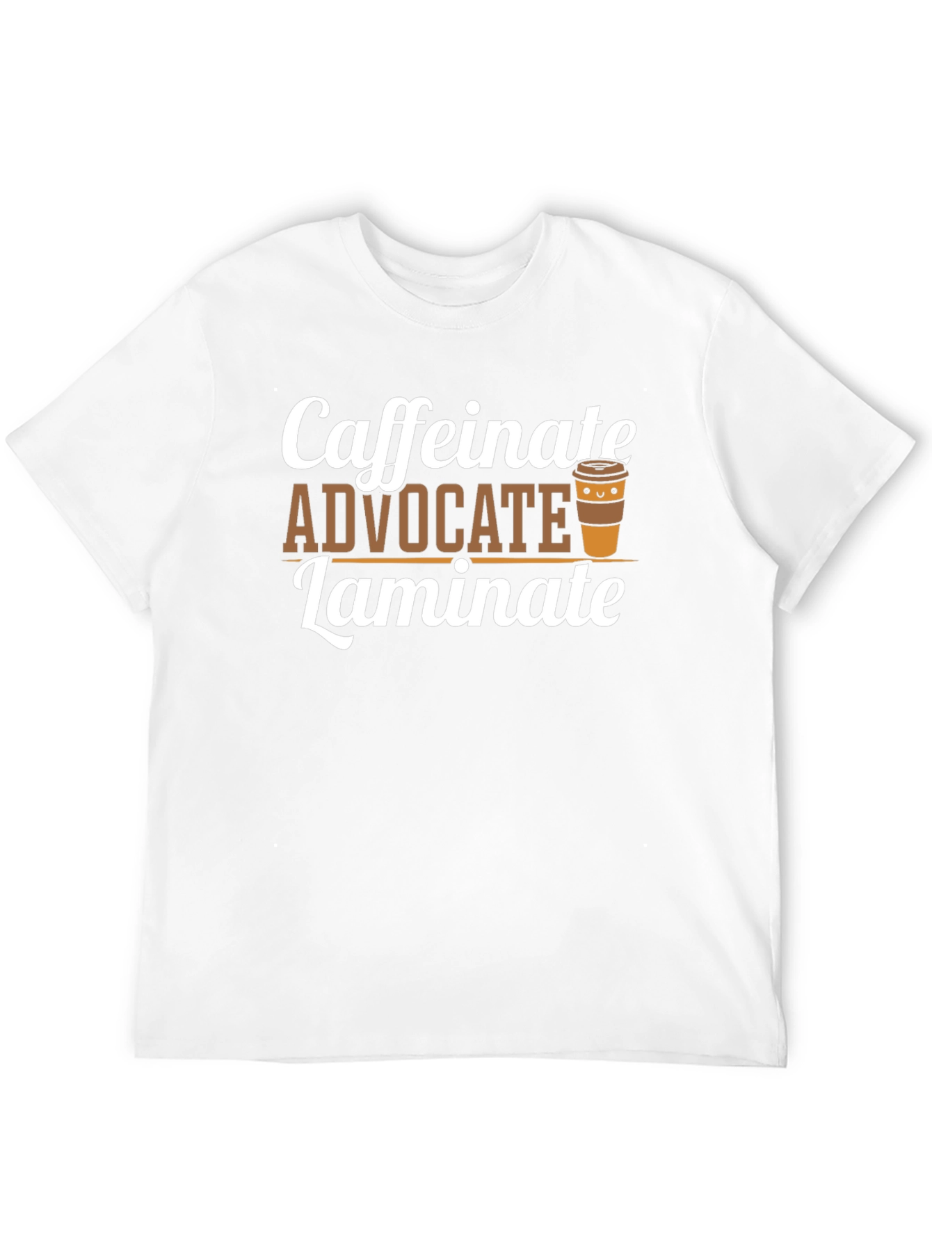 Caffeinate Advocate Laminate Black T-Shirt