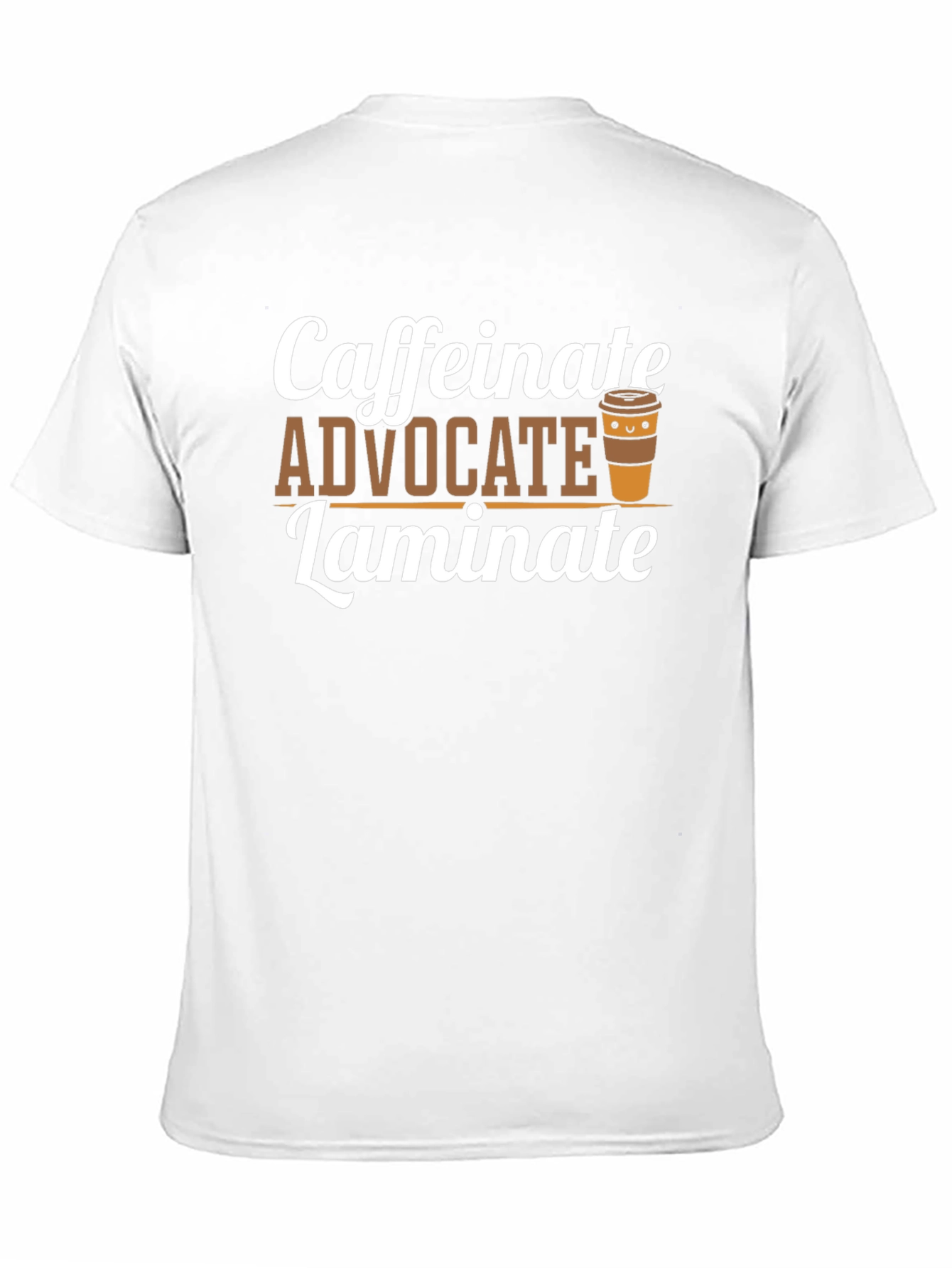 Caffeinate Advocate Laminate Black T-Shirt