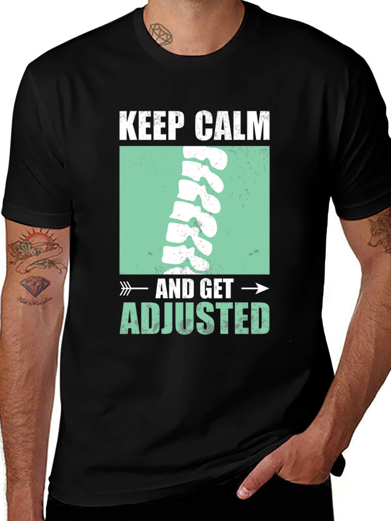 Keep Calm & Get Adjusted T-Shirt