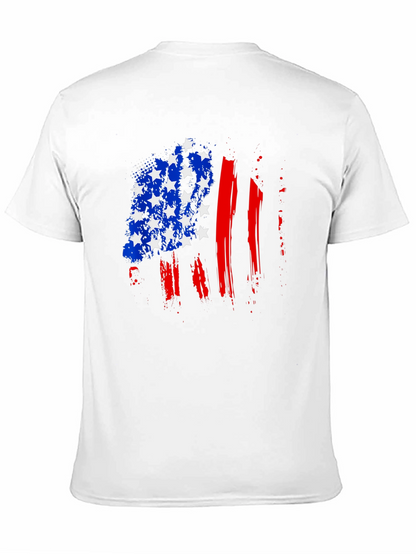 Patriotic USA Flag Graphic T-Shirt
