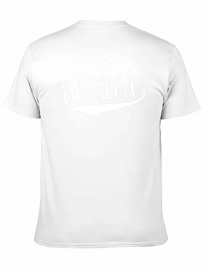 Wasted Graphic Tee - Funny Drinking Shirt