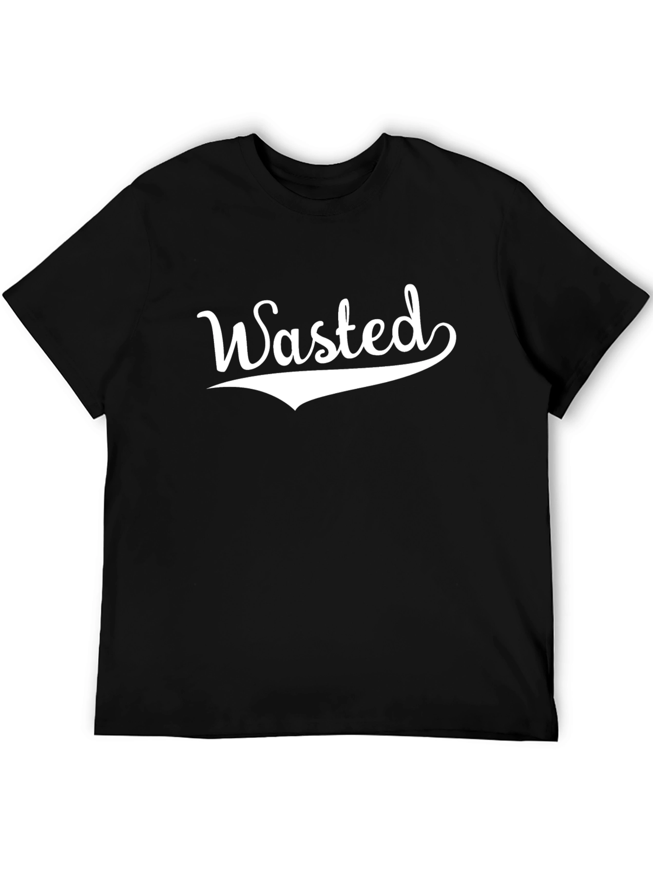 Wasted Graphic Tee - Funny Drinking Shirt