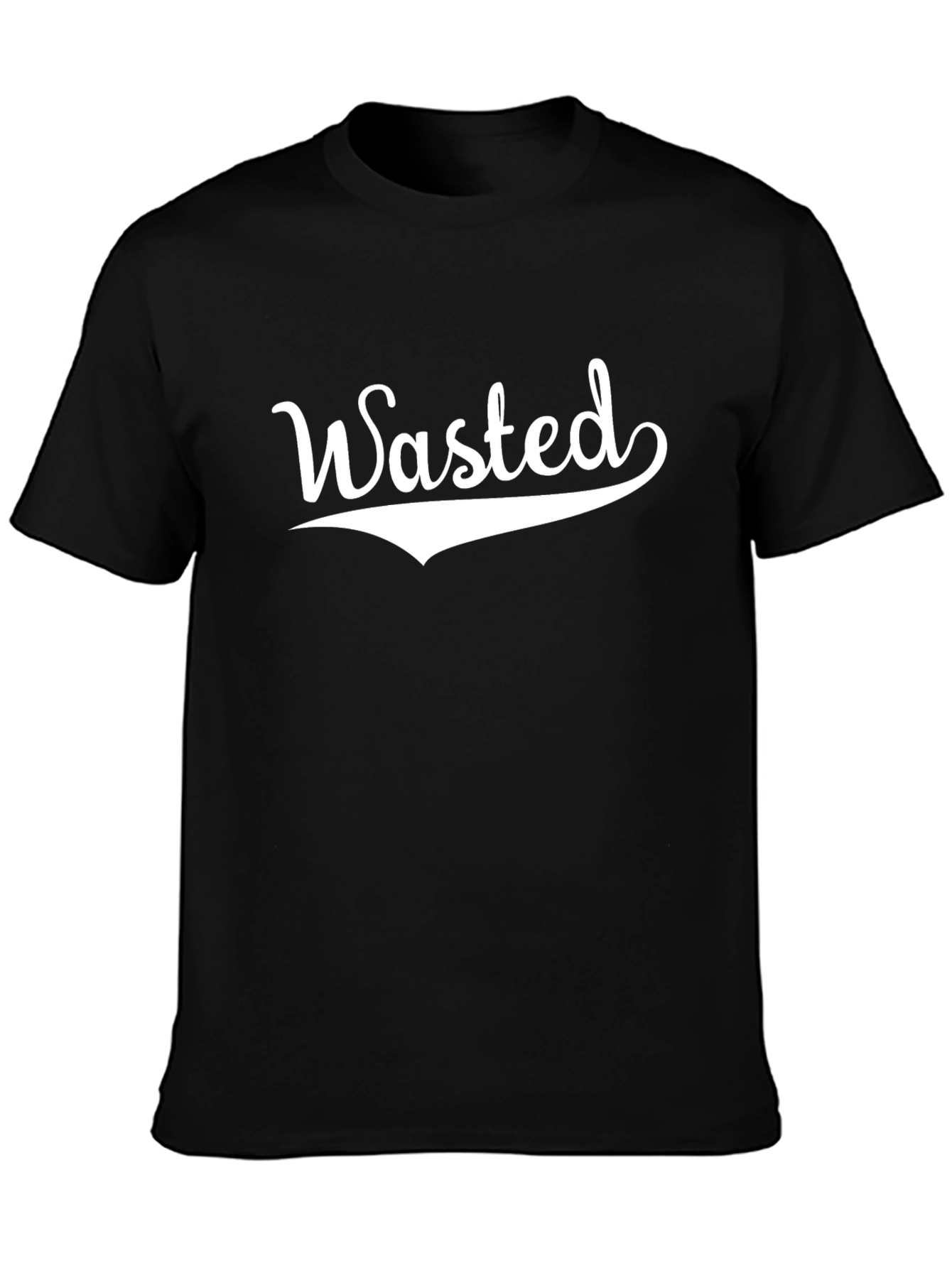 Wasted Graphic Tee - Funny Drinking Shirt