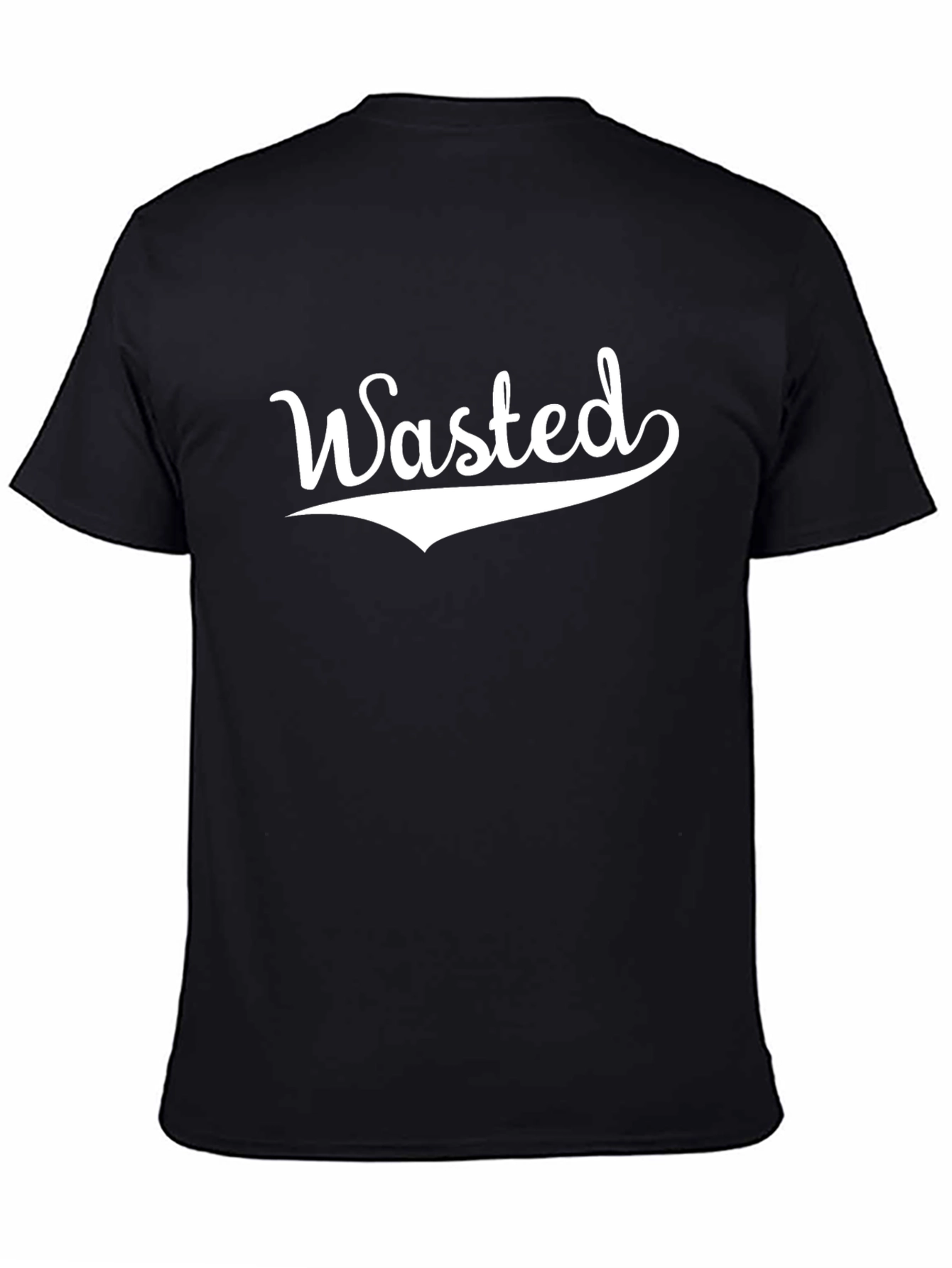Wasted Graphic Tee - Funny Drinking Shirt