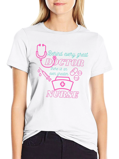 Doctor Nurse Graphic T-Shirt