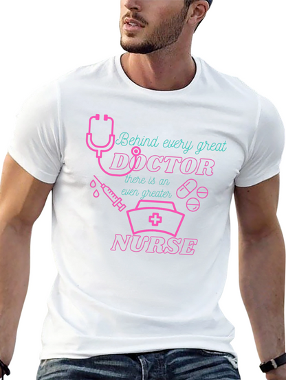 Doctor Nurse Graphic T-Shirt