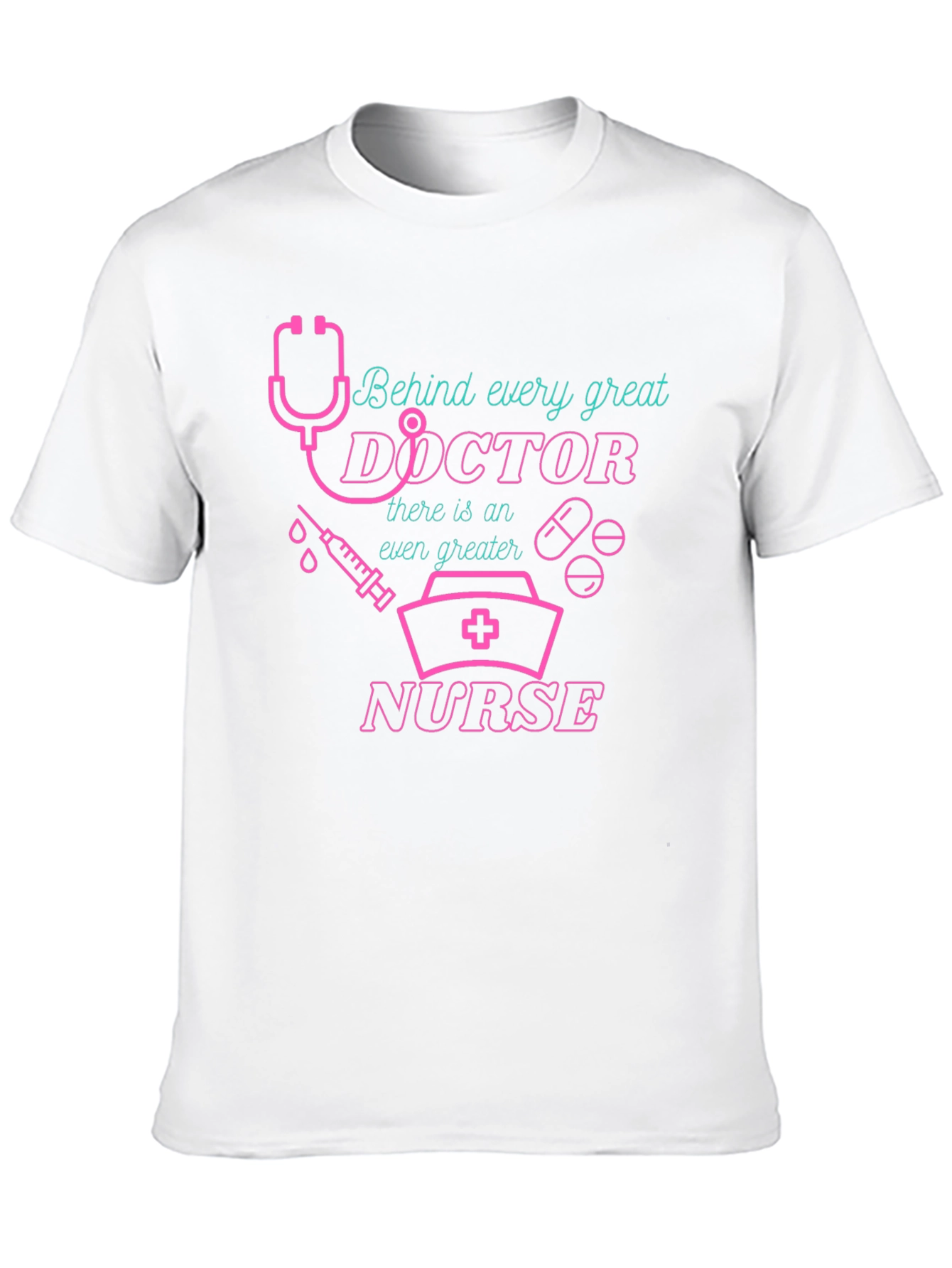 Doctor Nurse Graphic T-Shirt
