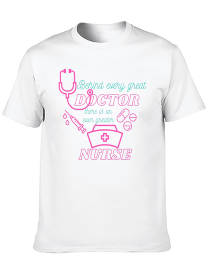 Doctor Nurse Graphic T-Shirt