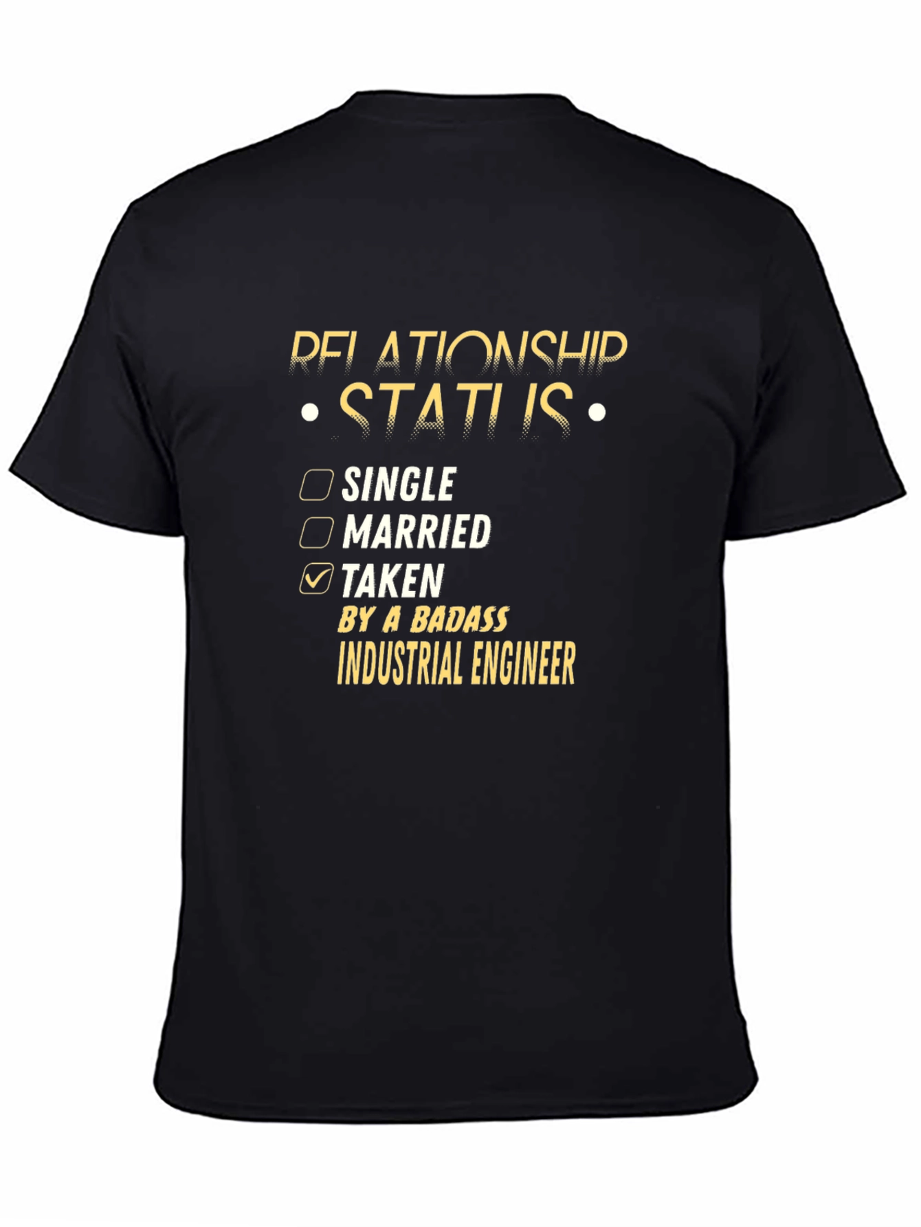 Taken by a Badass Industrial Engineer T-Shirt