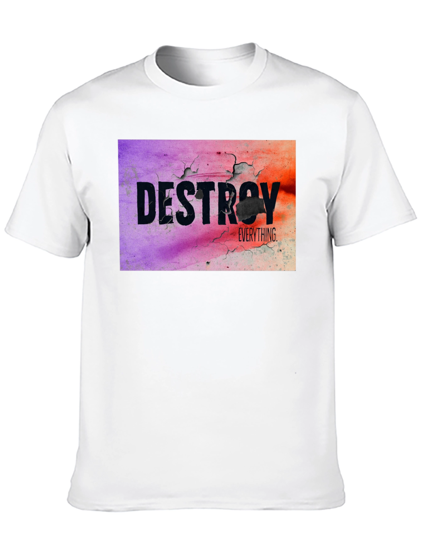 Destroy Everything Graphic Tee - Black