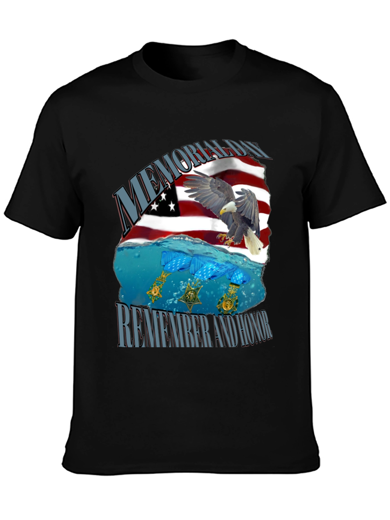 Memorial Day Remember and Honor T-Shirt